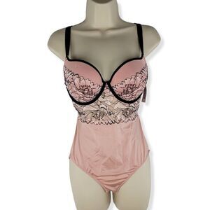 Auden Pink  Lace  Teddy Medium